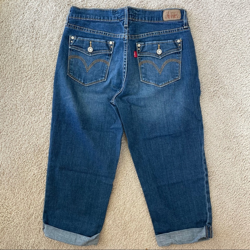 Levi’s Cropped Jeans Size 6 - Picture 2 of 7